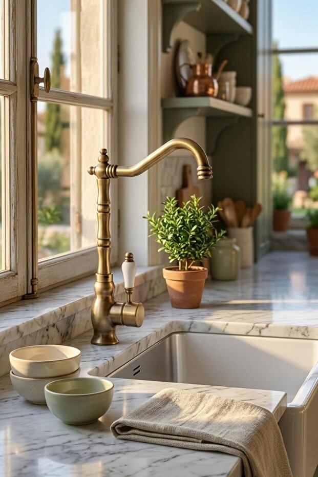 Rustic Bath & Kitchen Mixer